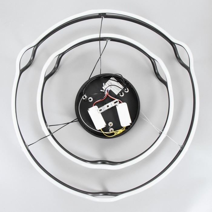 Светильник Светильник "Холтерина" LED 320Вт 3000-6000К черный 70х70х15см BayerLux