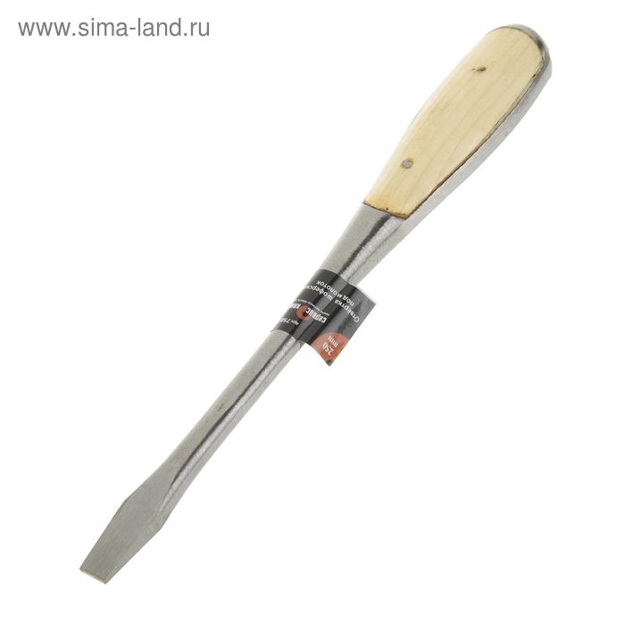 Отвертка шоферская  Отвертка шоферская "СЕРВИС КЛЮЧ", под молоток, с дер. щечками, 250 мм