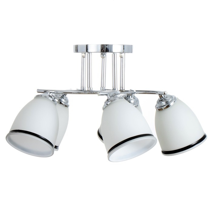 Люстра Люстра "Офелия" 5хЕ27 40т хром 55х55х25 см BayerLux