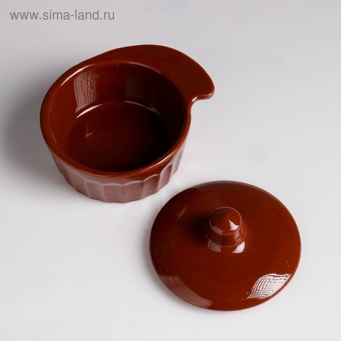 Кокотница  Кокотница "Ностальгия с крышкой" 0,2л / 12х8см, стандарт