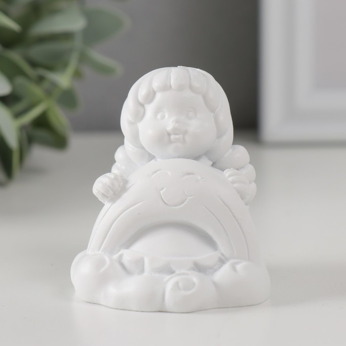 Сувенир полистоун Сувенир полистоун "Малыш-ангел на облачке" МИКС 5х4,5х5 см