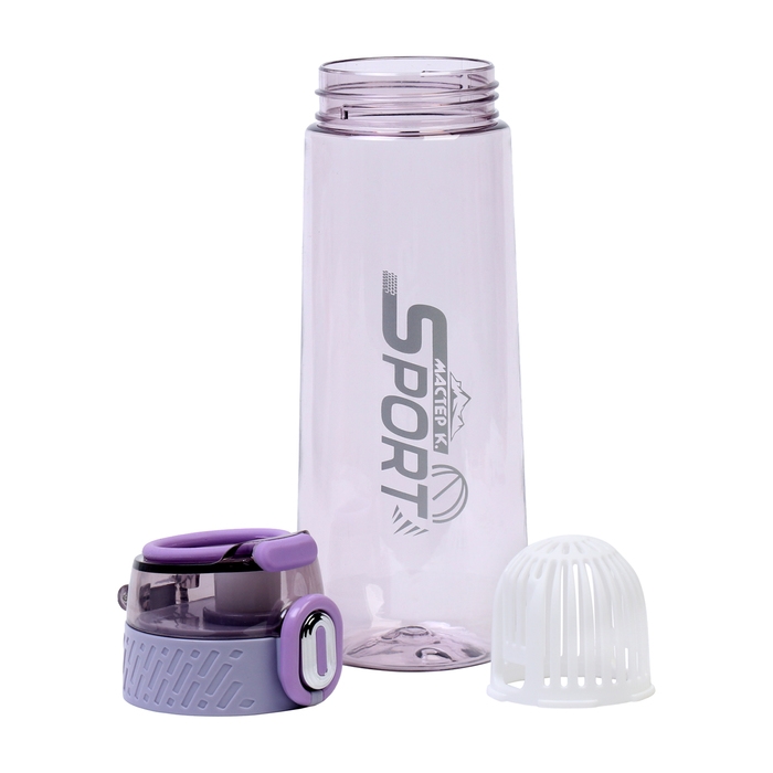Бутылка для воды, 750 мл, SPORT, фиолетовая Бутылка для воды, 750 мл, SPORT, фиолетовая
