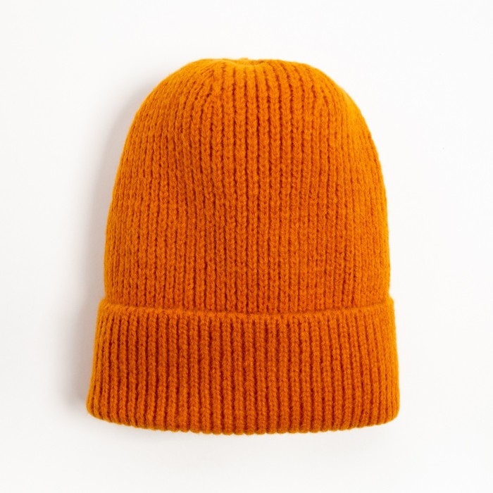 Шапка детская MINAKU, р-р 52-54, цвет оранжевый Шапка детская MINAKU, р-р 52-54, цвет оранжевый