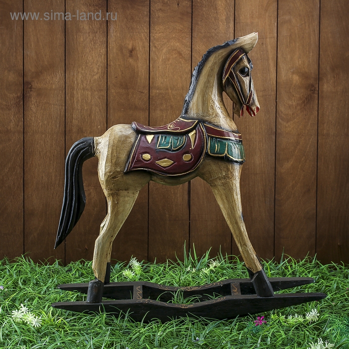 Сувенир дерево Сувенир дерево "Лошадка качалка" 45х12х45 см