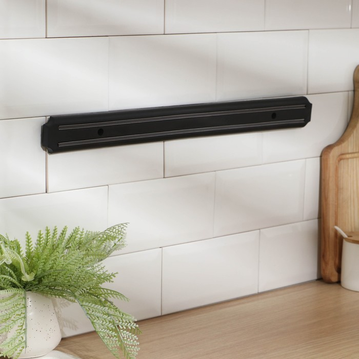 Держатель для ножей магнитный Доляна «Линия», 50 см Держатель для ножей магнитный Доляна «Линия», 50 см