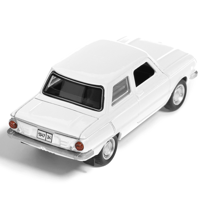 Машина металлическая «Запорожец», инерция, 12 см, белый Машина металлическая «Запорожец», инерция, 12 см, белый