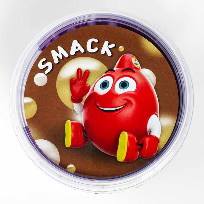 Слайм «Стекло», Smaсk с шариками, фиолетовый, 90 г Слайм «Стекло», Smaсk с шариками, фиолетовый, 90 г