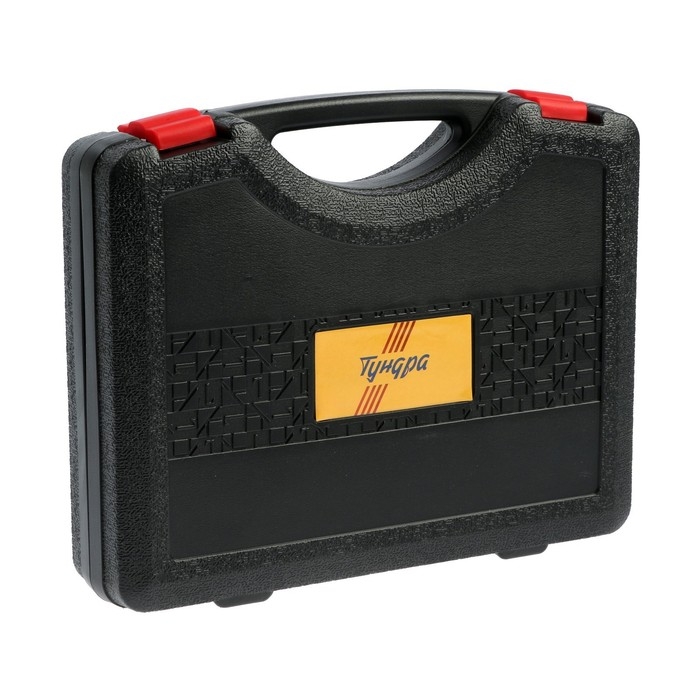 Набор инструментов в кейсе ТУНДРА Набор инструментов в кейсе ТУНДРА "23 ФЕВРАЛЯ", в подарочной упаковке, 11 предметов