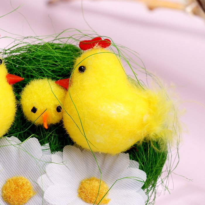 Набор для декора пасхальный «Семья» 2 × 11 × 11 см Набор для декора пасхальный «Семья» 2 × 11 × 11 см