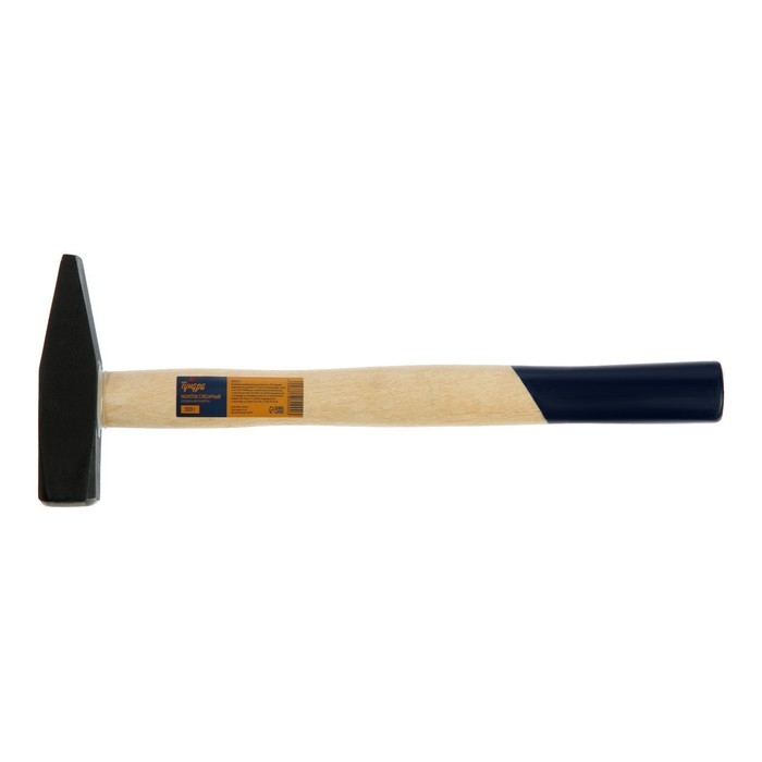 Молоток слесарный ТУНДРА, квадратный боек, деревянная рукоятка, 500 г Молоток слесарный ТУНДРА, квадратный боек, деревянная рукоятка, 500 г