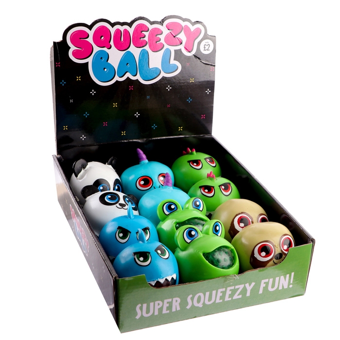 Мялка Мялка "Звери" с гидрогелием, виды МИКС