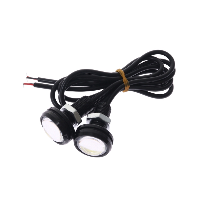 Дневные ходовые огни, 12 В, 1.5 Вт, 1 LED, набор 2 шт Дневные ходовые огни, 12 В, 1.5 Вт, 1 LED, набор 2 шт