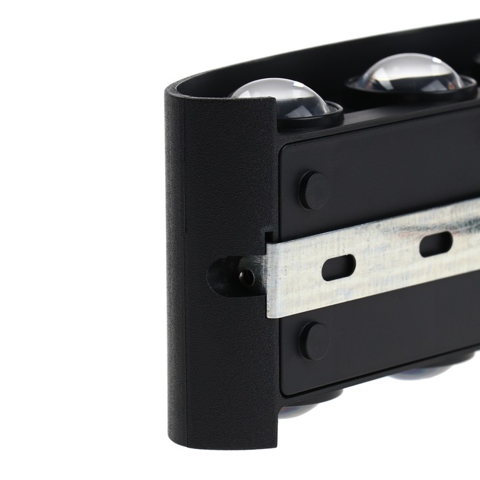 Светильник фасадный «Полусфера», FSD-067, 8 Вт, 3000К, 4 луча, IP65, 220 В, пластик, черный 100842 Светильник фасадный «Полусфера», FSD-067, 8 Вт, 3000К, 4 луча, IP65, 220 В, пластик, черный 100842