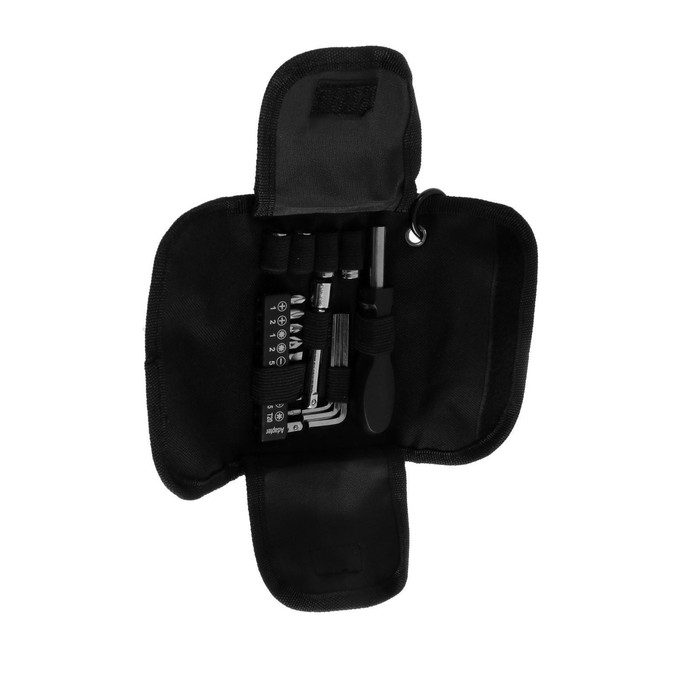 Набор инструментов ТУНДРА, в чехле с карабином, 19 предметов Набор инструментов ТУНДРА, в чехле с карабином, 19 предметов