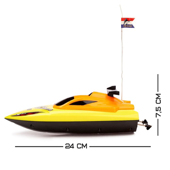 Катер радиоуправляемый «Гоночный», работает от батареек Катер радиоуправляемый «Гоночный», работает от батареек