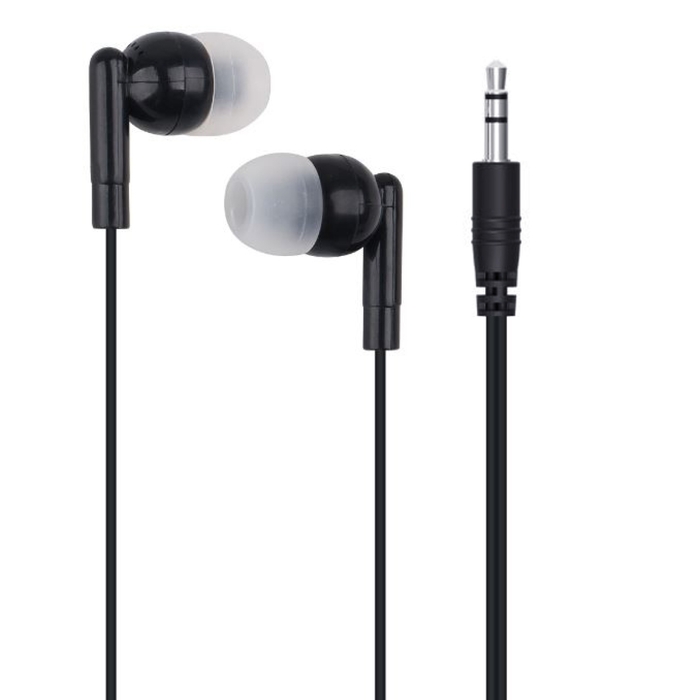 Наушники Luazon W-23, вакуумные, чёрные Наушники Luazon W-23, вакуумные, чёрные