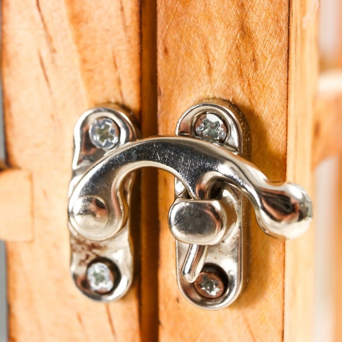 Подсвечник дерево Подсвечник дерево "Фонарь - большие окна" коричневый набор 2 шт 30х13х13; 49х18,5х18,5 см