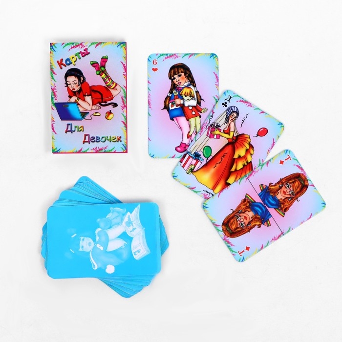 Карты игральные  Карты игральные "Для девочек", 36 карт, 5 х 7.5 см