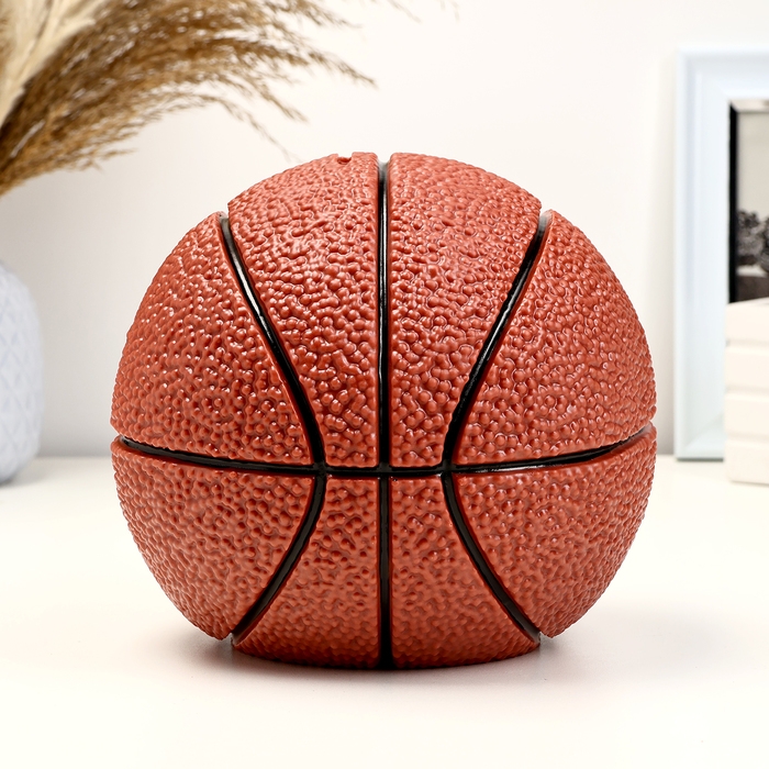 Копилка Копилка "Мяч баскетбольный" 18х18х18см
