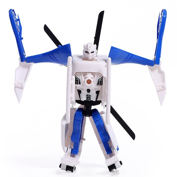 Робот «Полицейский вертолёт», трансформируется