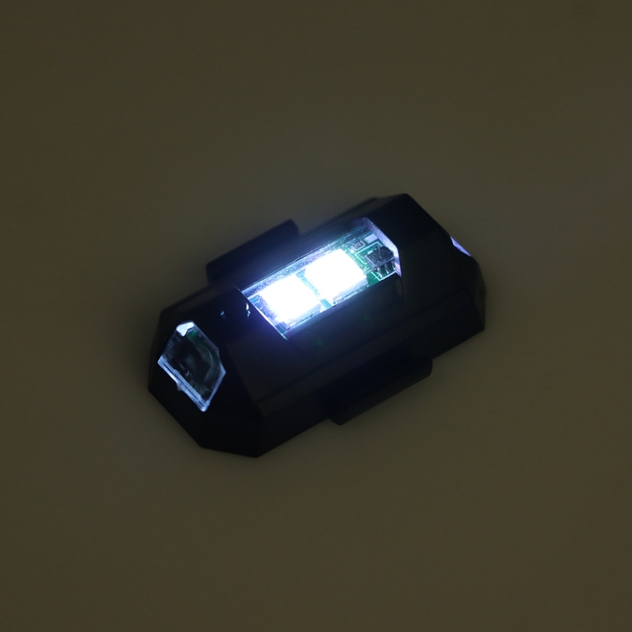 Стробоскоп светодиодный RGB 7, 90 мАч, 4×2,8×1,5 см, магнитный Стробоскоп светодиодный RGB 7, 90 мАч, 4×2,8×1,5 см, магнитный