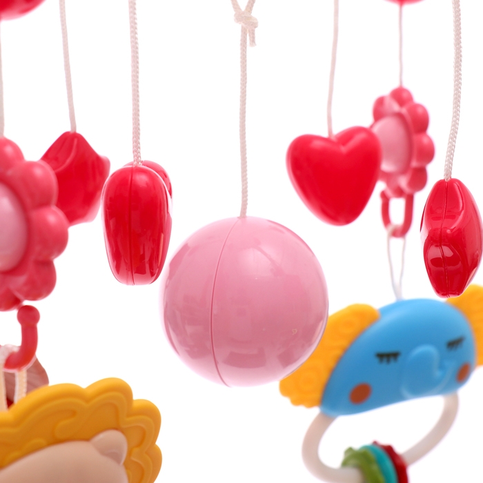 Музыкальный мобиль «Волшебные сны», русская озвучка, проекция, цвет розовый Музыкальный мобиль «Волшебные сны», русская озвучка, проекция, цвет розовый