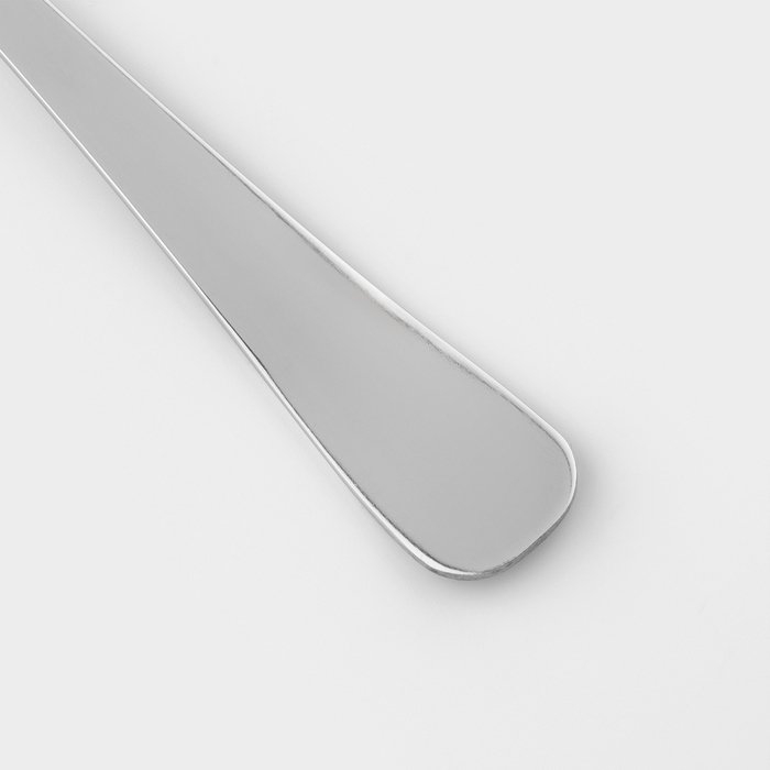 Ложка столовая «Росинка», длина 19,5 см, толщина 1,8 мм, цвет серебряный Ложка столовая «Росинка», длина 19,5 см, толщина 1,8 мм, цвет серебряный