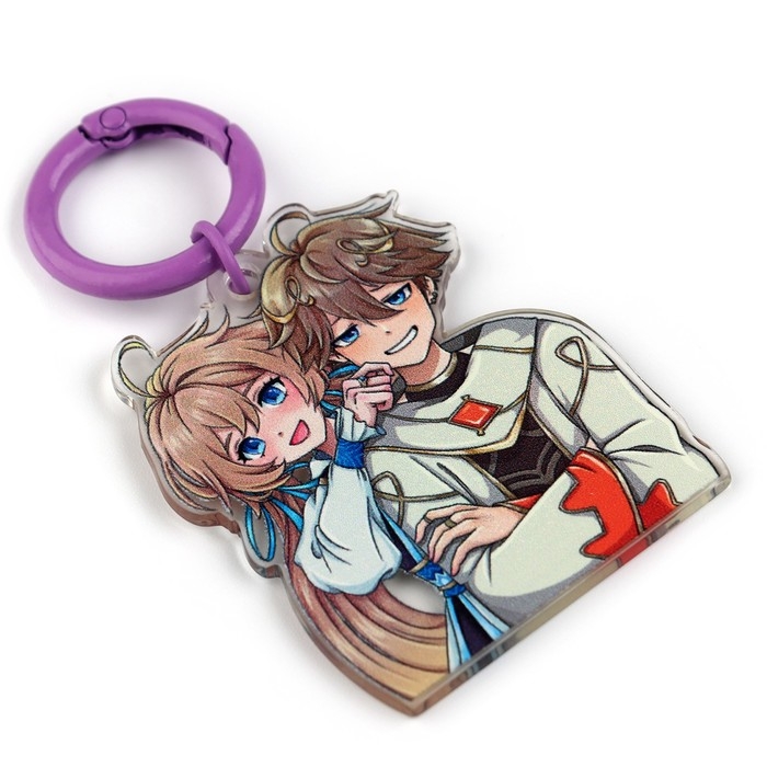 Брелок для ключей дестский, аниме «Аниме», 4.2 х 7.5 см