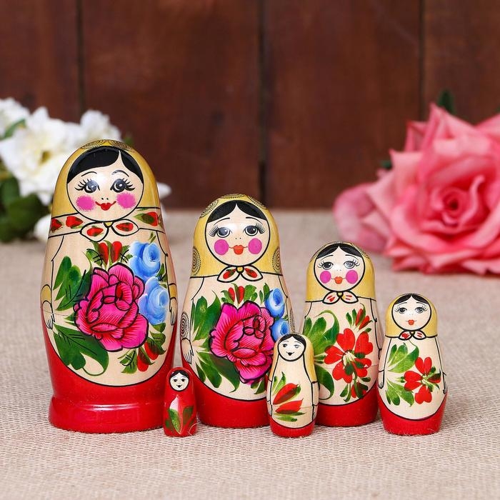 Матрёшка  Матрёшка "Семёновская", 6 кукольная, высшая категория