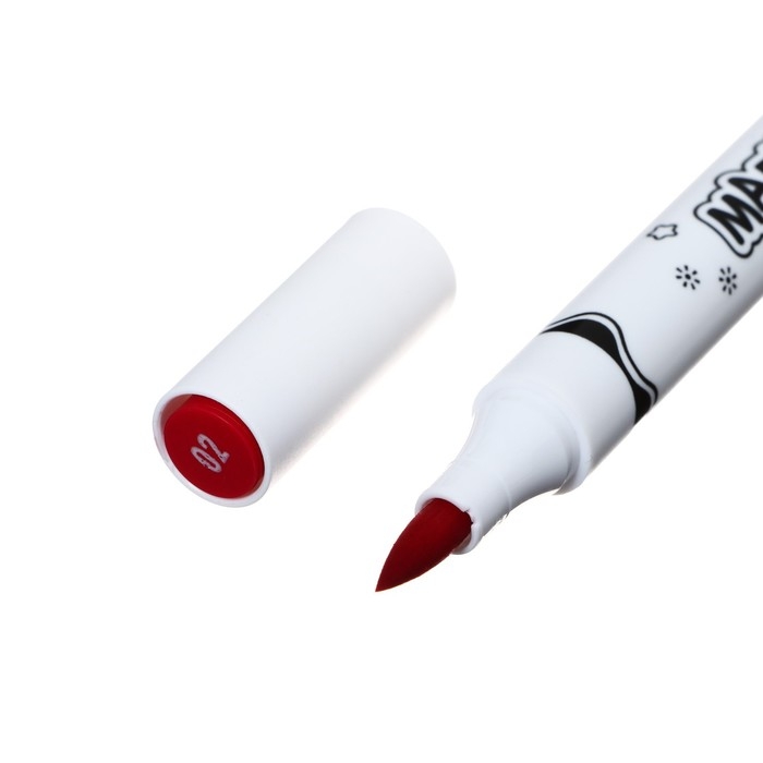 Набор маркеров, 36 цветов, кистеобразный наконечник, в пластиковой коробке Набор маркеров, 36 цветов, кистеобразный наконечник, в пластиковой коробке