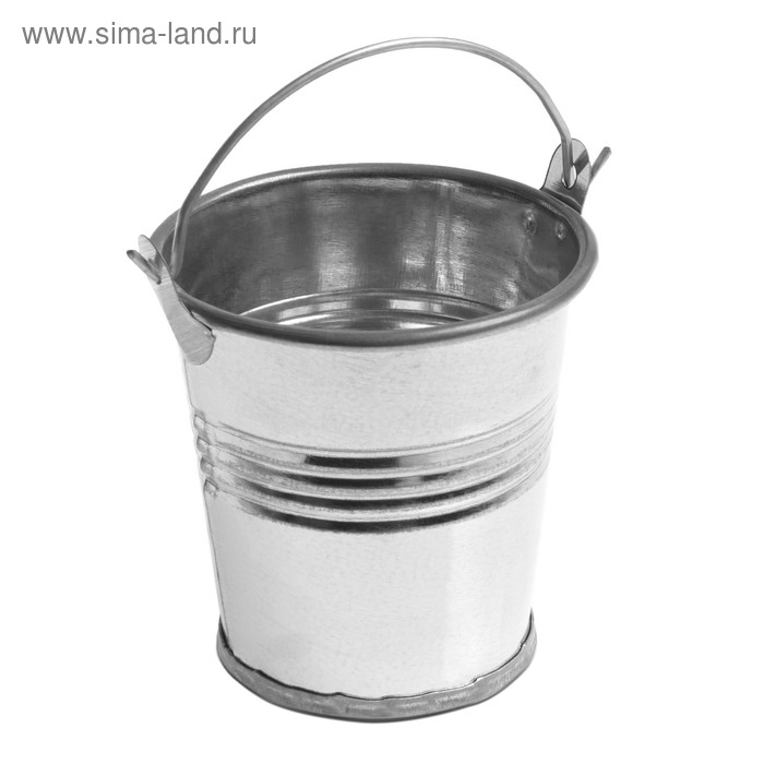 Ведерко декоративное, большое: высота 8 см, диаметр 8 см Ведерко декоративное, большое: высота 8 см, диаметр 8 см