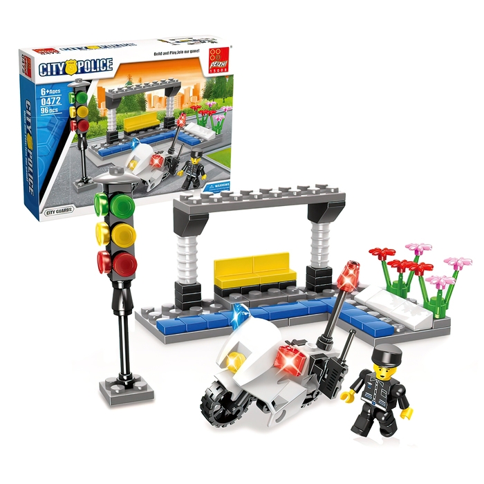 Конструктор «Городской патруль», 96 деталей Конструктор «Городской патруль», 96 деталей