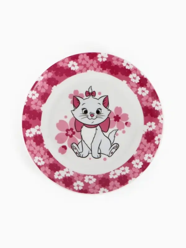 Набор посуды керамической детской, 3 предмета: кружка 200 мл, тарелка 19 см, салатник 250 мл, &laquo;Кошечка Мари&raquo;, Коты Аристократы