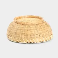 Фруктовница бамбуковая, 19 см