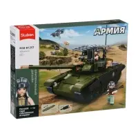 Конструктор Sluban &laquo;Армия. Танк Царь-Мангал&raquo;, 326 деталей