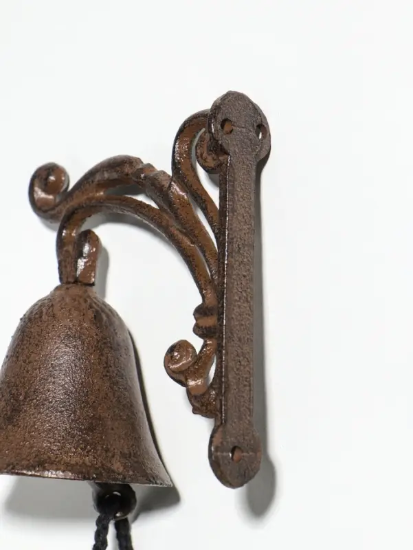 Колокол сувенирный чугун "Растительный узор" 10,5х11,8х7 см