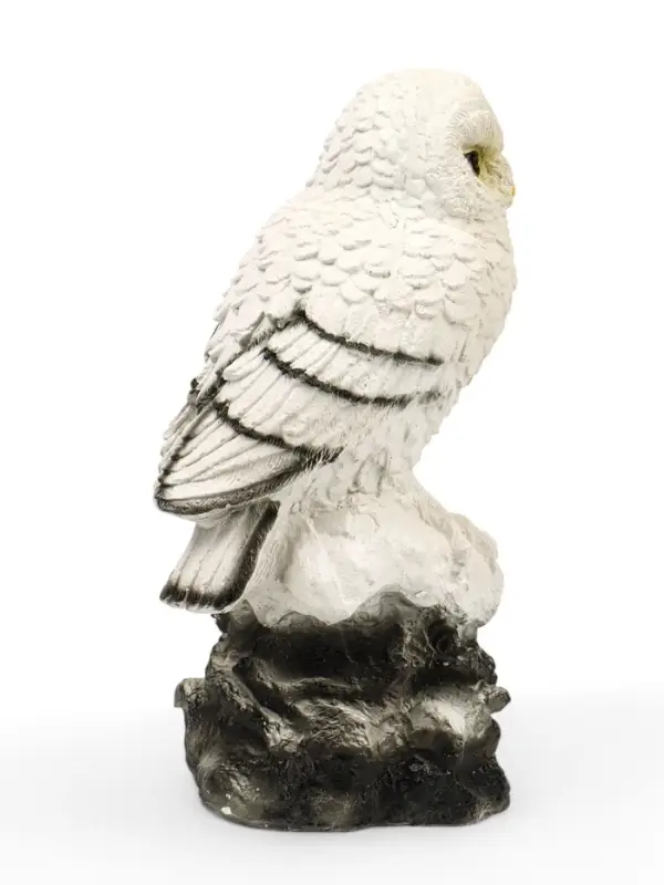 Садовая фигура из гипса &laquo;Совы полярные&raquo;, 36&times;18&times;19 см