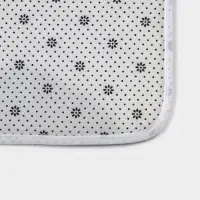 Коврик для ванной и туалета Доляна &laquo;Камень&raquo;, 44&times;120 см, чёрный