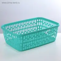 Корзина для хранения, 35&times;25&times;12 см, МИКС