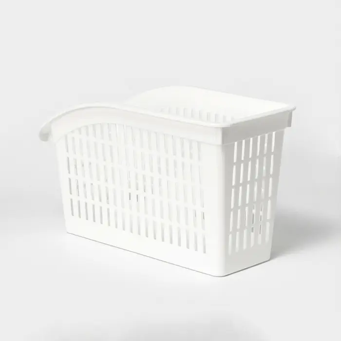 Корзина для хранения IDEA, пластик, 29&times;13&times;17 см, белая