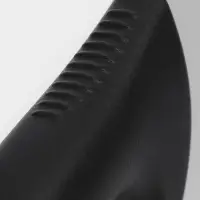 Нож кухонный шеф Sharp, лезвие 19.5 см, нержавеющая сталь, чёрная ручка