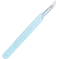 Скальпель хирург., однораз., р-11 КПИ, 10шт/уп