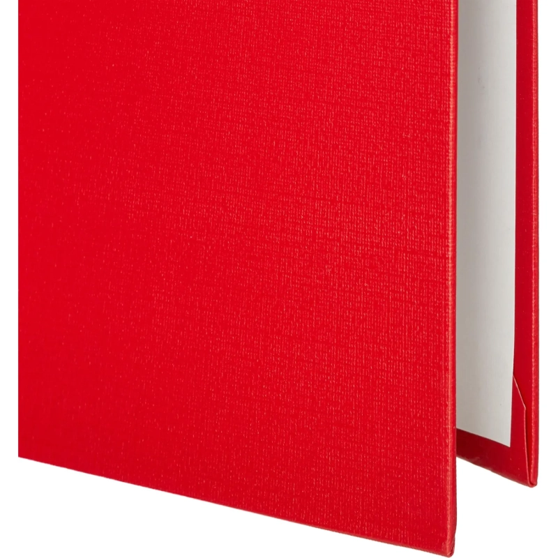 Папка-регистратор  75мм, 10шт/уп, красный,ПБП1,карм.кор