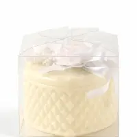 Шкатулка с зеркалом &laquo;Белое сердце&raquo;, 8.8&times;8&times;5.7 см
