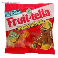 Мармелад Fruittella "Медвежата" с фруктовым соком, 150 г
