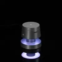 Станция беспроводной зарядки с подсветкой Lume, серая Станция беспроводной зарядки с подсветкой Lume, серая