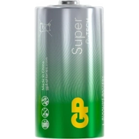 Батарейка GP Super эконом C/LR14/14A,GP14AEBRA - 2S2 алкалин бл/2шт