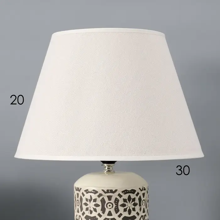 Лампа настольная RISALUX &laquo;Ивела&raquo;, Е27, 40 Вт, 30&times;30&times;39 см