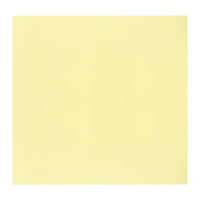 Блок с липким краем, 76&times;76 мм, 100 листов, пастель, цвет жёлтый