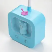 Лампа настольная RISALUX &laquo;Мишка&raquo;, светодиодная, 5 Вт, USB, АКБ, МИКС, 5&times;10&times;43 см